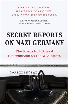 Cover image for Secret Reports on Nazi Germany