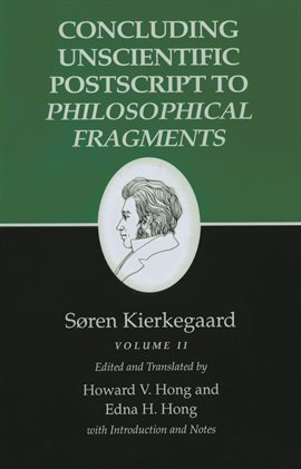 Cover image for Kierkegaard's Writings, XII, Volume II
