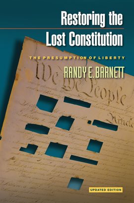 Cover image for Restoring the Lost Constitution