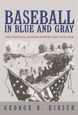 Cover image for Baseball in Blue and Gray