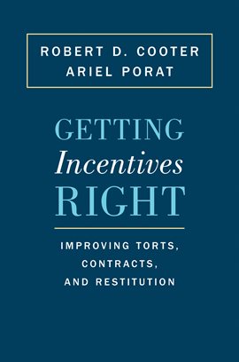 Cover image for Getting Incentives Right