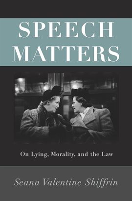 Cover image for Speech Matters