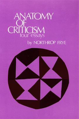 Cover image for Anatomy of Criticism