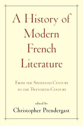 Cover image for A History of Modern French Literature