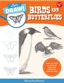 Cover image for Let's Draw Birds & Butterflies