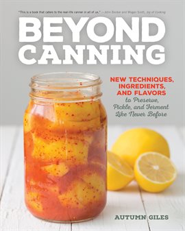 Imagen de portada para Beyond Canning