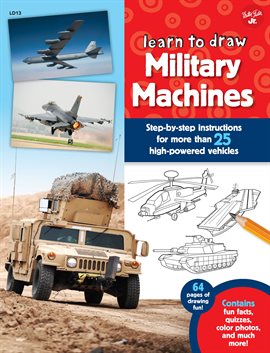 Cover image for Learn to Draw Military Machines