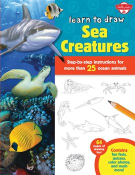 Cover image for Learn to Draw Sea Creatures