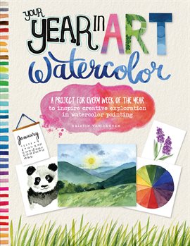Cover image for Your Year in Art: Watercolor