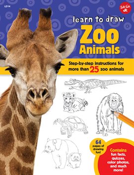 Cover image for Learn to Draw Zoo Animals