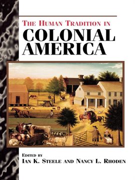 Imagen de portada para The Human Tradition in Colonial America