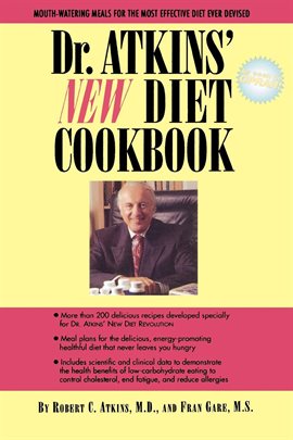 Cover image for Dr. Atkins' New Diet Cookbook