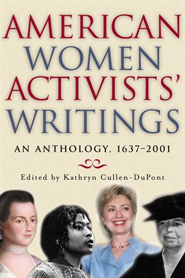 Imagen de portada para American Women Activists' Writings