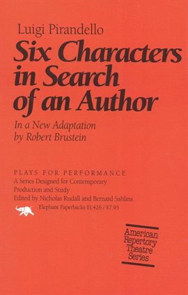 Imagen de portada para Six Characters in Search of an Author