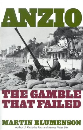 Cover image for Anzio