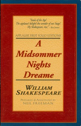 Cover image for A Midsommer Nights Dreame