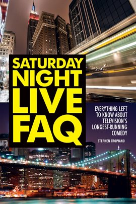 Book Jacket: Saturday Night Live FAQ
