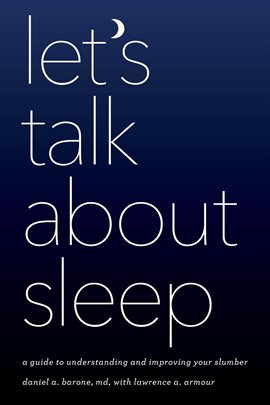 Cover image for Let's Talk about Sleep