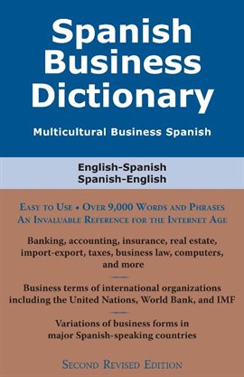 Cover image for Spanish Business Dictionary