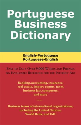 Cover image for Portuguese Business Dictionary