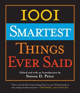 Cover image for 1001 Smartest Things Ever Said