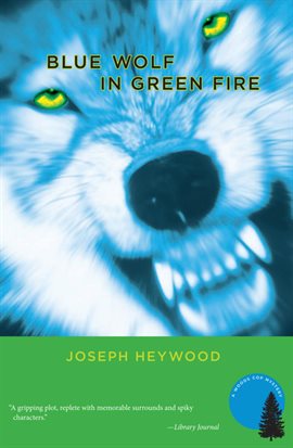 Cover image for Blue Wolf in Green Fire