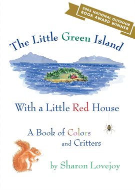 The Little Green Island with a Little Red House