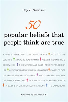 Cover image for 50 Popular Beliefs That People Think Are True