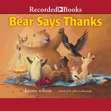 Cover image for Bear Says Thanks