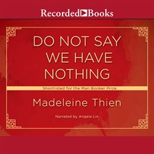 Cover image for Do Not Say We Have Nothing