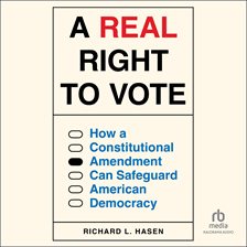 Cover image for A Real Right to Vote
