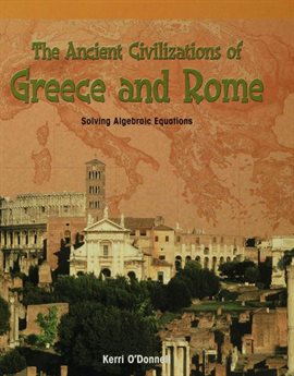 Cover image for The Ancient Civilizations of Greece and Rome