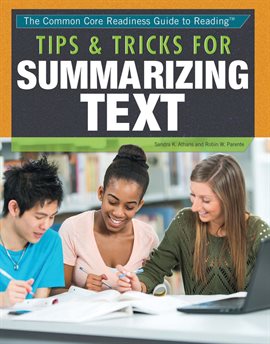 Imagen de portada para Tips and Tricks for Summarizing Text