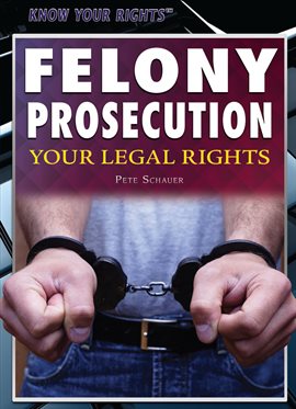 Imagen de portada para Felony Prosecution