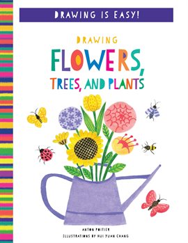 Cover image for Drawing Flowers, Trees, and Plants