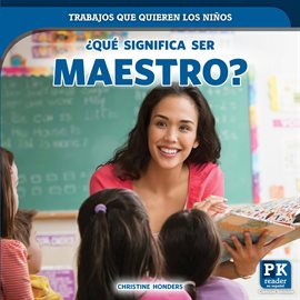 Cover image for ¿Qué Significa ser Maestro?