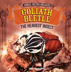 Cover image for Goliath Beetle: The Heaviest Insect