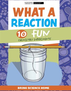 Cover image for What a Reaction: 10 Fun Chemistry Experiments