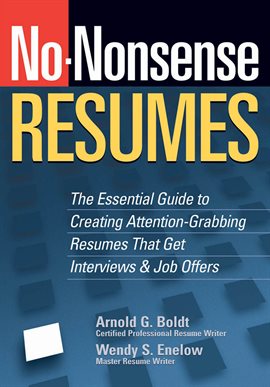Cover image for No-Nonsense Resumes
