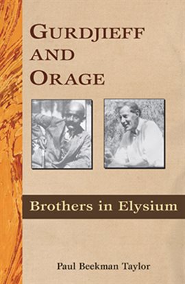 Imagen de portada para Gurdjieff And Orage