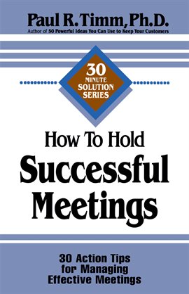 Imagen de portada para How to Hold Successful Meetings