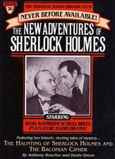 Cover image for The Haunting of Sherlock Holmes and Baconian Cipher