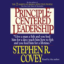 Cover image for Principle-Centered Leadership