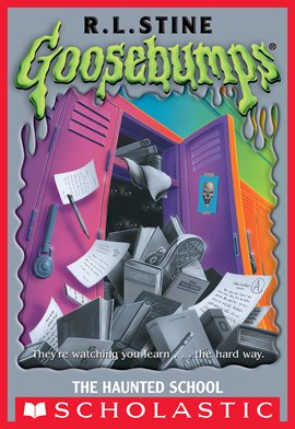 Cover image for The Haunted School (Goosebumps)