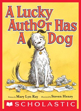Cover image for A Lucky Author Has a Dog