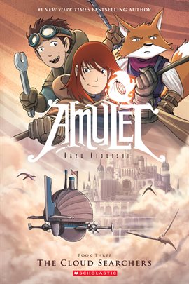 Cover image for The Cloud Searchers: A Graphic Novel (Amulet #3)