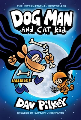 Cover image for Dog Man and Cat Kid