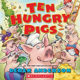 Cover image for Ten Hungry Pigs