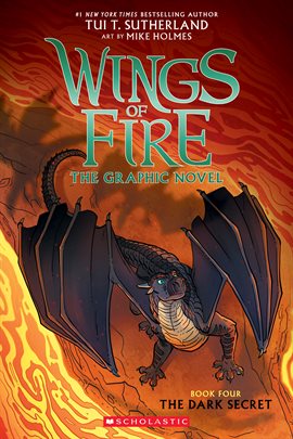 Cover image for Wings of Fire: The Dark Secret