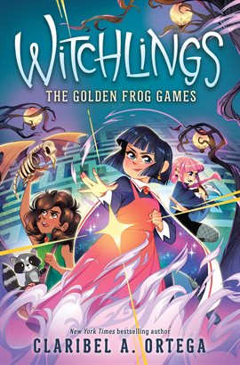 Cover image for The Golden Frog Games (Witchlings 2)